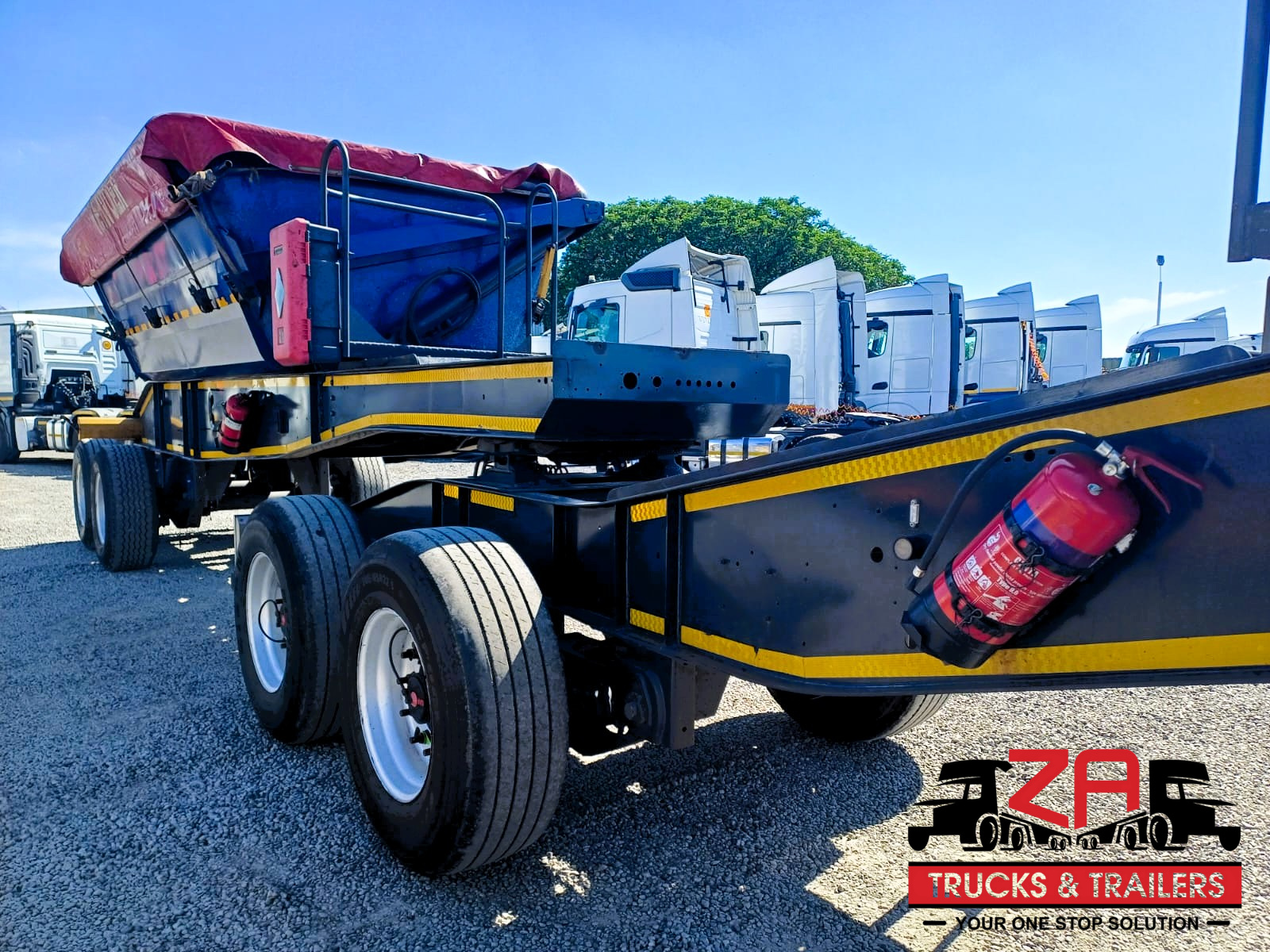 2021 LEADER 20 CUBE SIDE TIPPER TRAILER #53377